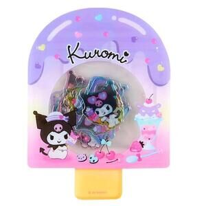 Sanrio Kuromi Mini Clear Stickers Popsicle Summer Decal Flakes Kawaii
